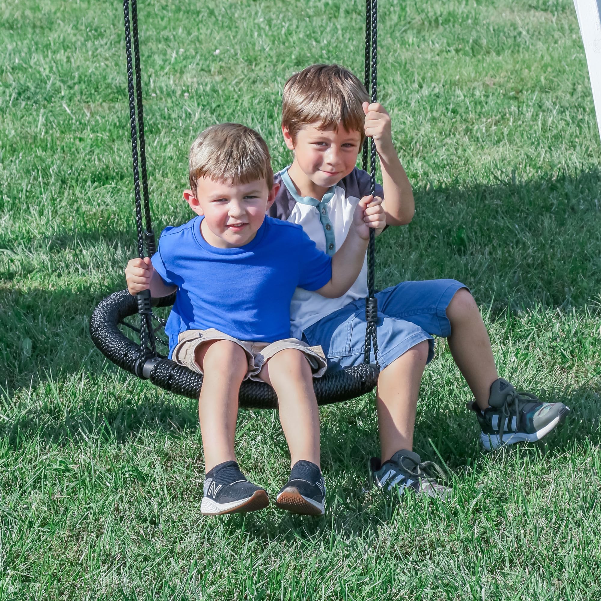 Cedar Wood Swing Set with Clubhouse and Wave Slide