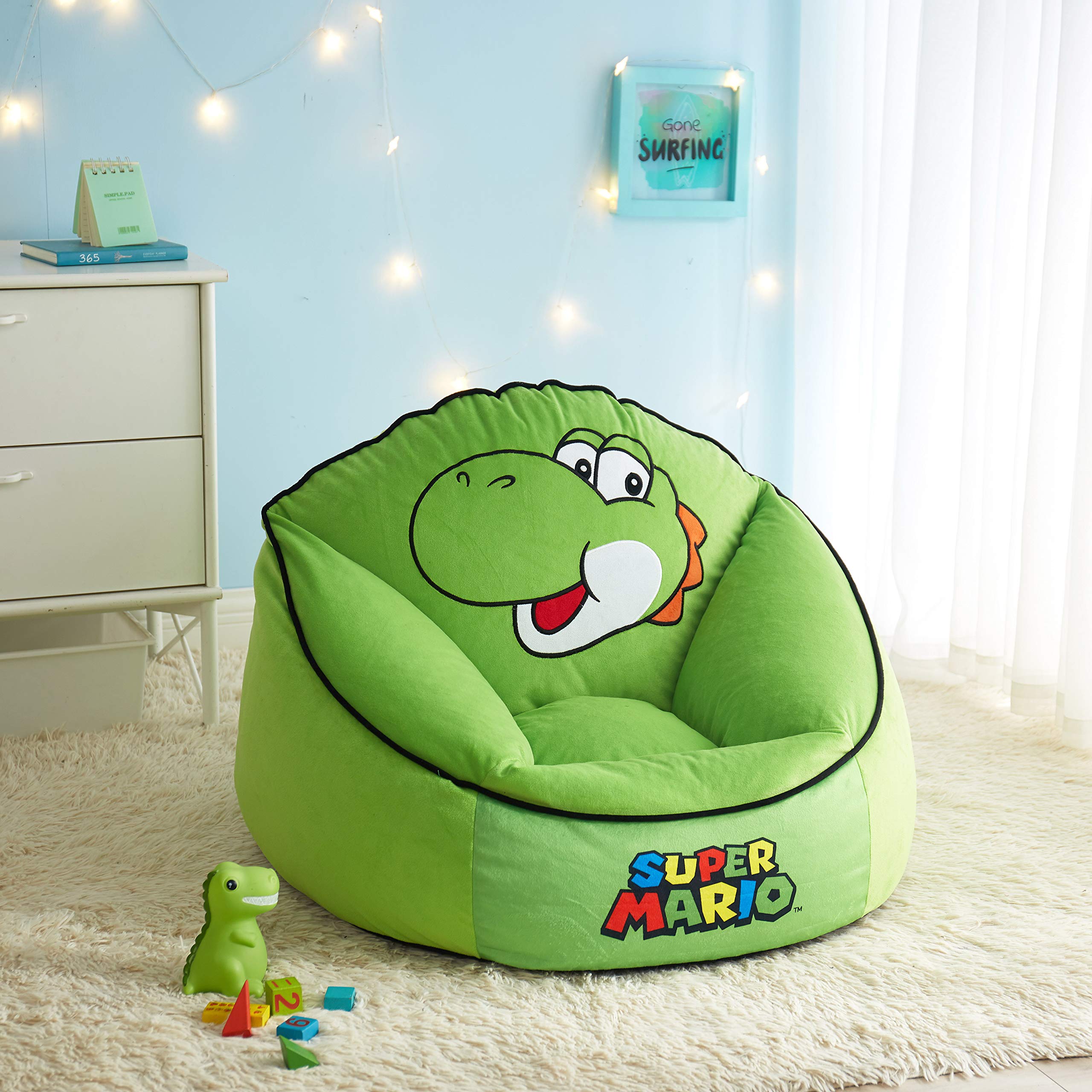 Nintendo Super Mario Yoshi Micromink Bean Bag Chair