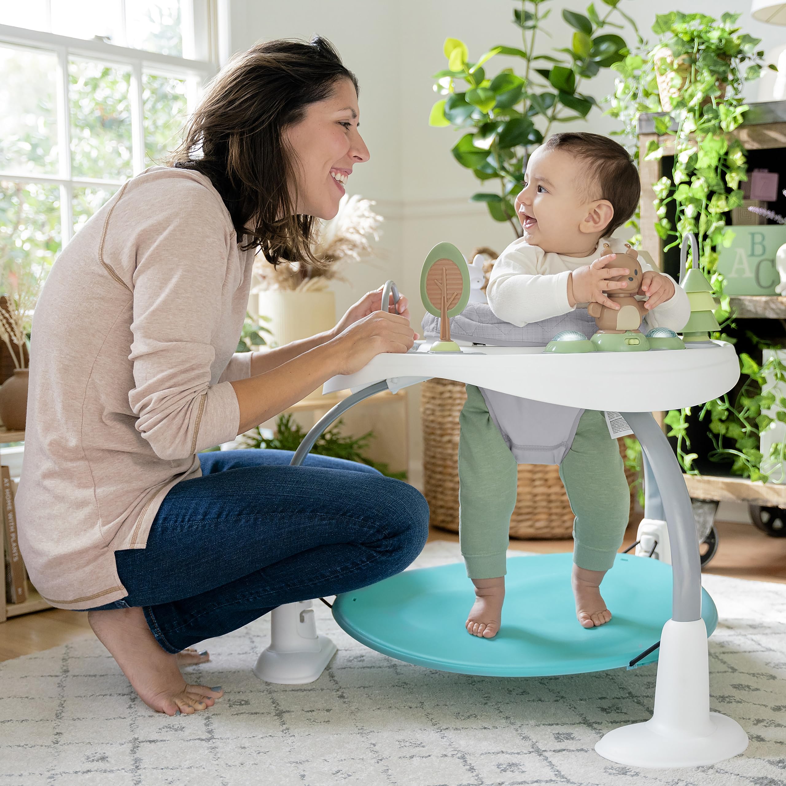 2-in-1 Baby Activity Jumper and Table