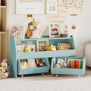 Kids Toy Storage Organizer with Drawers and Wheels