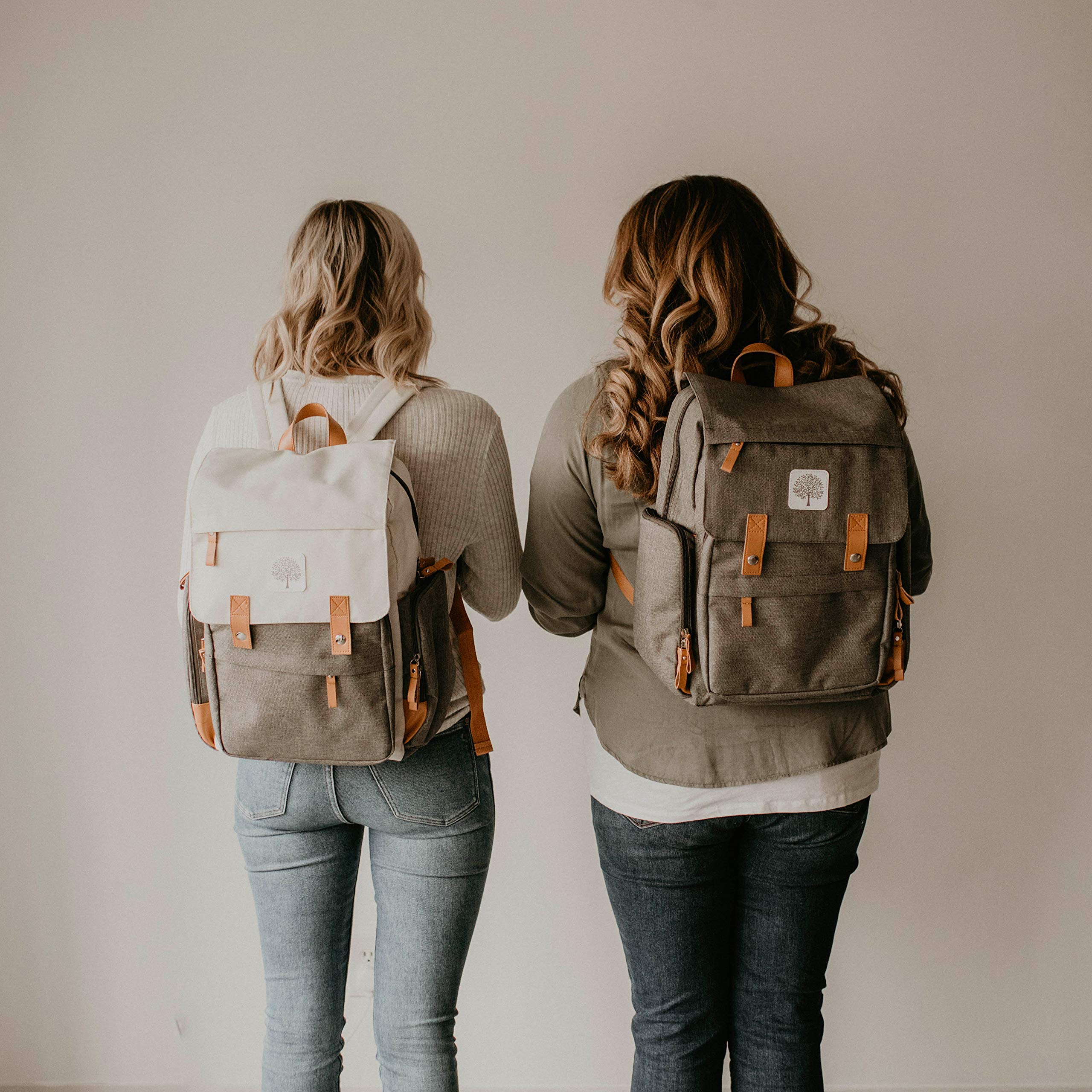 Baby Diaper Backpack - Large Diaper Bag with Insulated Pockets