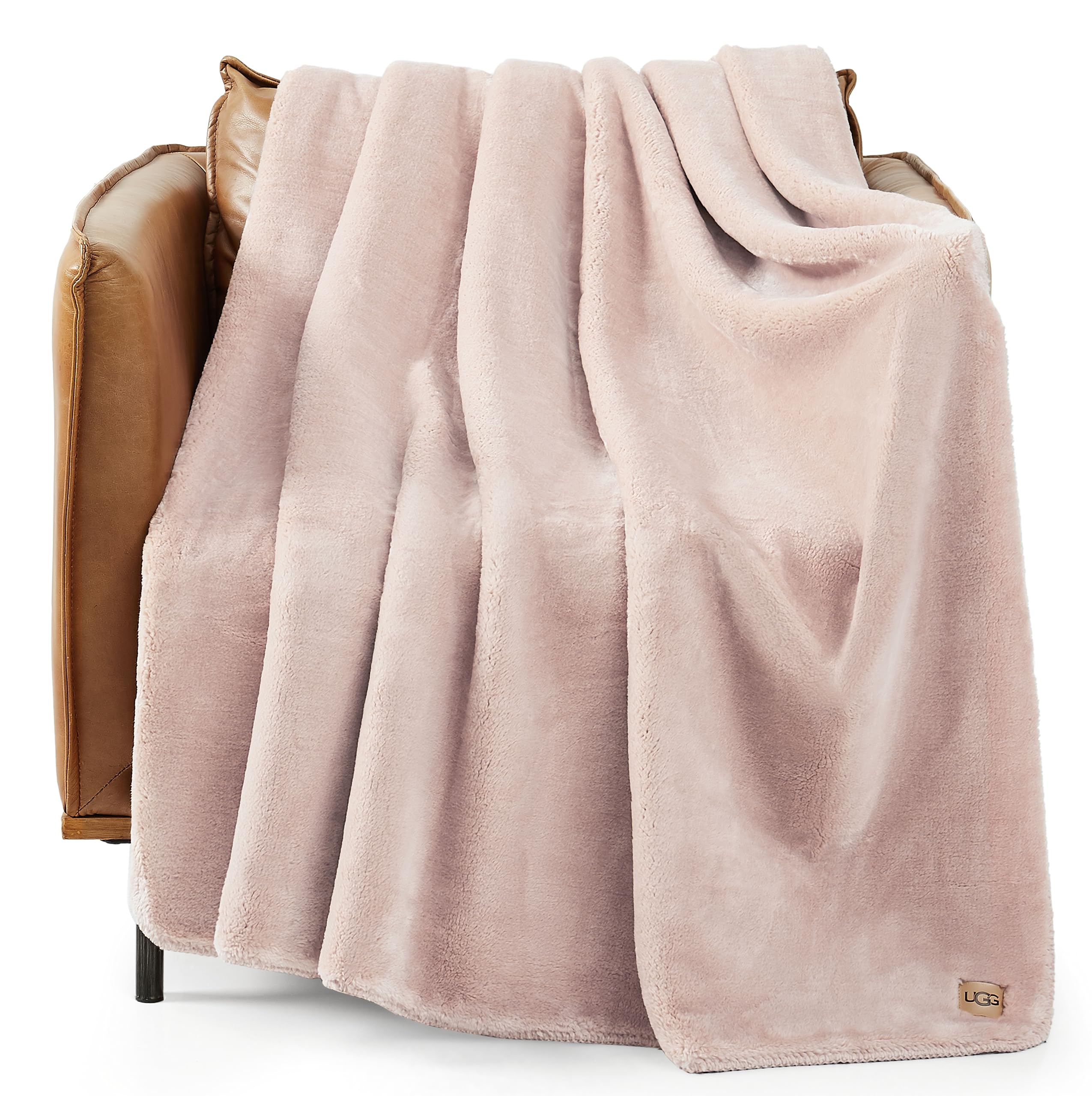 Whitecap Plush Throw Blanket Fleece Lightweight Soft Throw for Couch or Bed Luxury