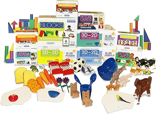Stages Learning Language Builder 9-Box Set Educational Flash Cards
