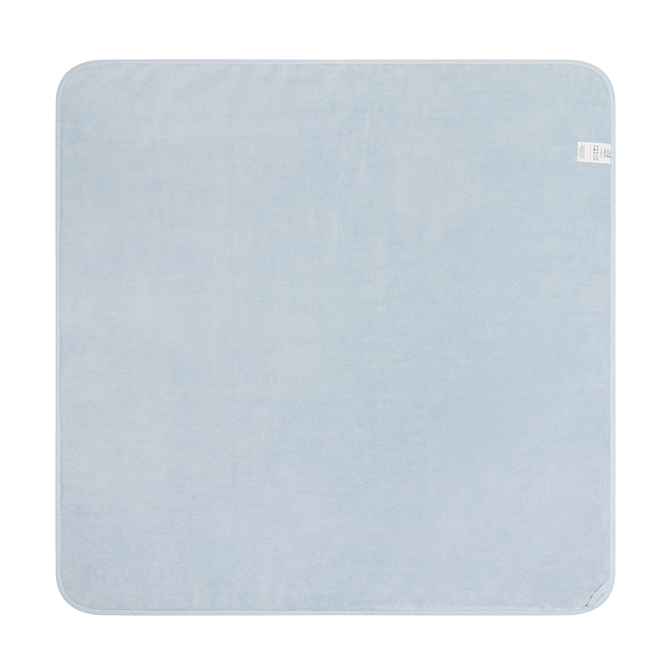 Mini Basic Hooded Bath Towel for Kids, Celestial Blue, One size