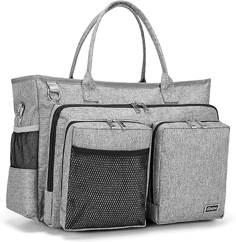 Nurse Utility Tote Bag, Laptop Travel Bag for Work Home Care Nurse for adults