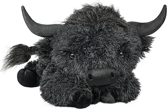 Weighted Highland Cow Stuffed Animals | 4.2 Lbs Weighted Highland Cow