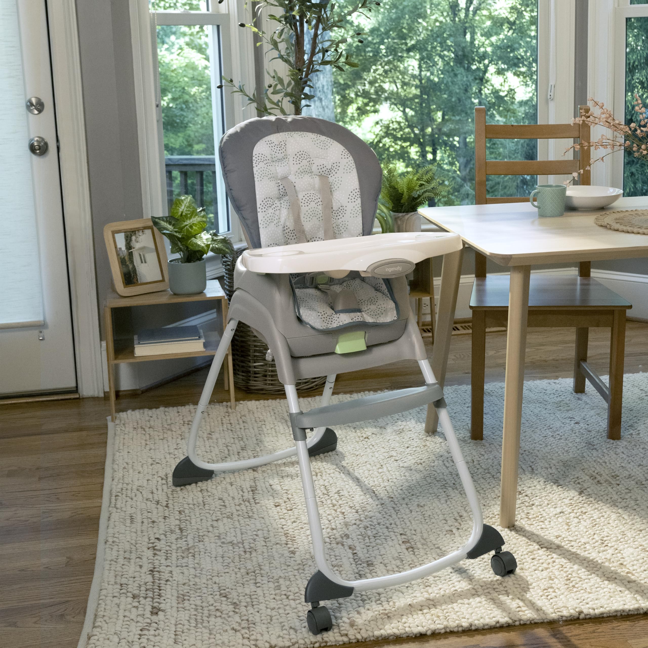 Full Course 6-in-1 High Chair - Baby to 5 Years Old, 6 Convertible Modes