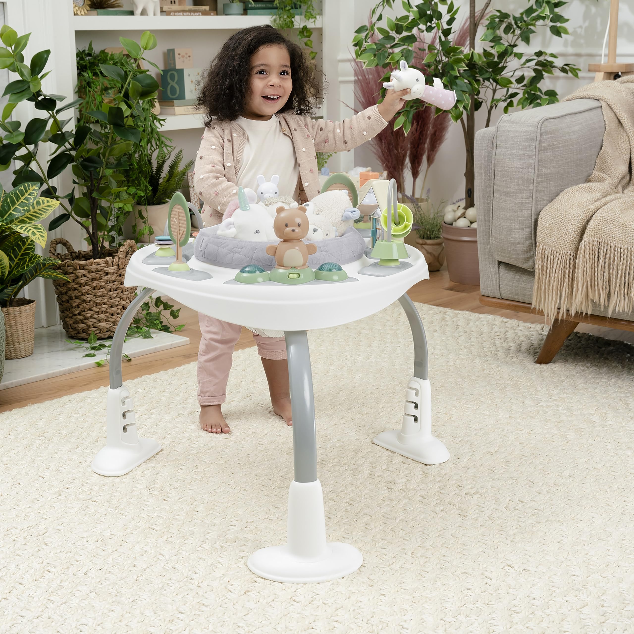 2-in-1 Baby Activity Jumper and Table
