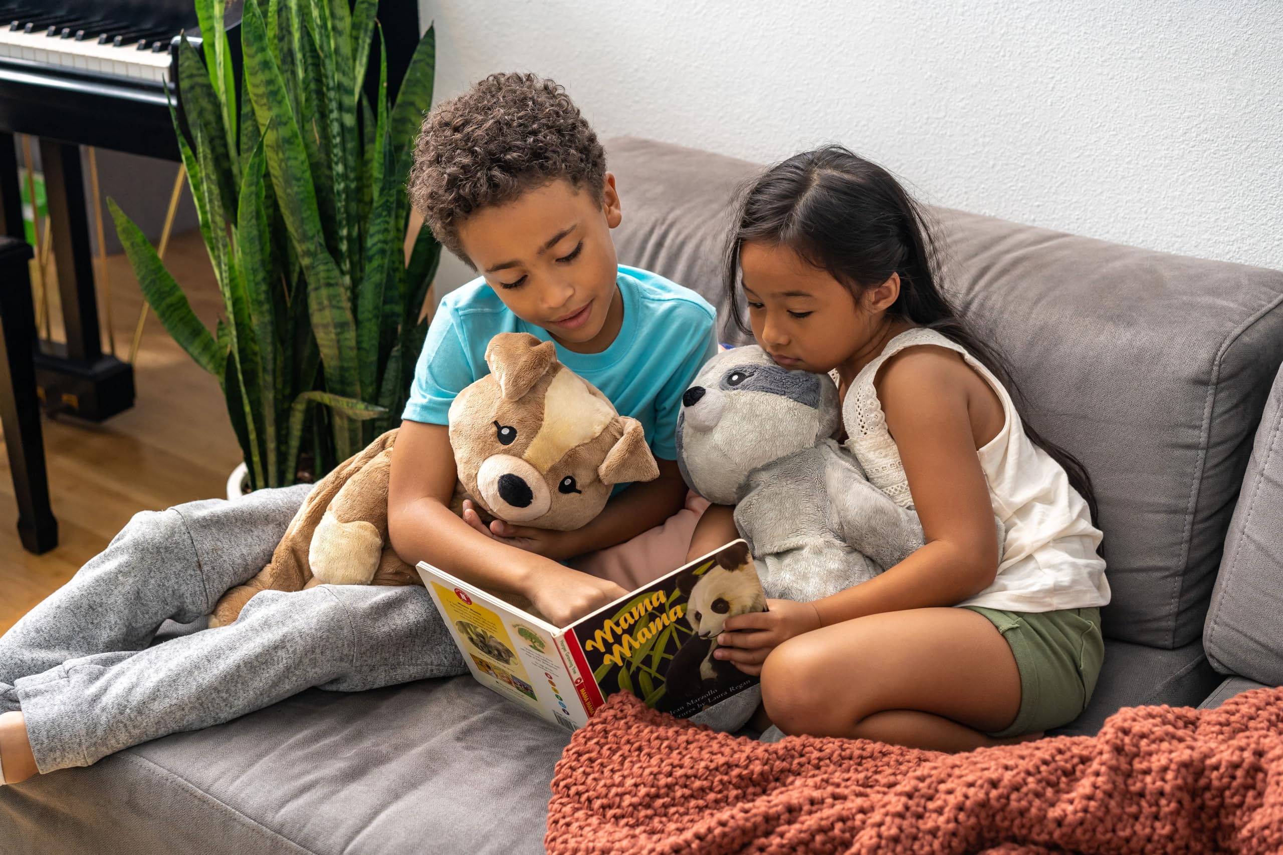 3-Pack Sam The Sloth, Emory The Elephant