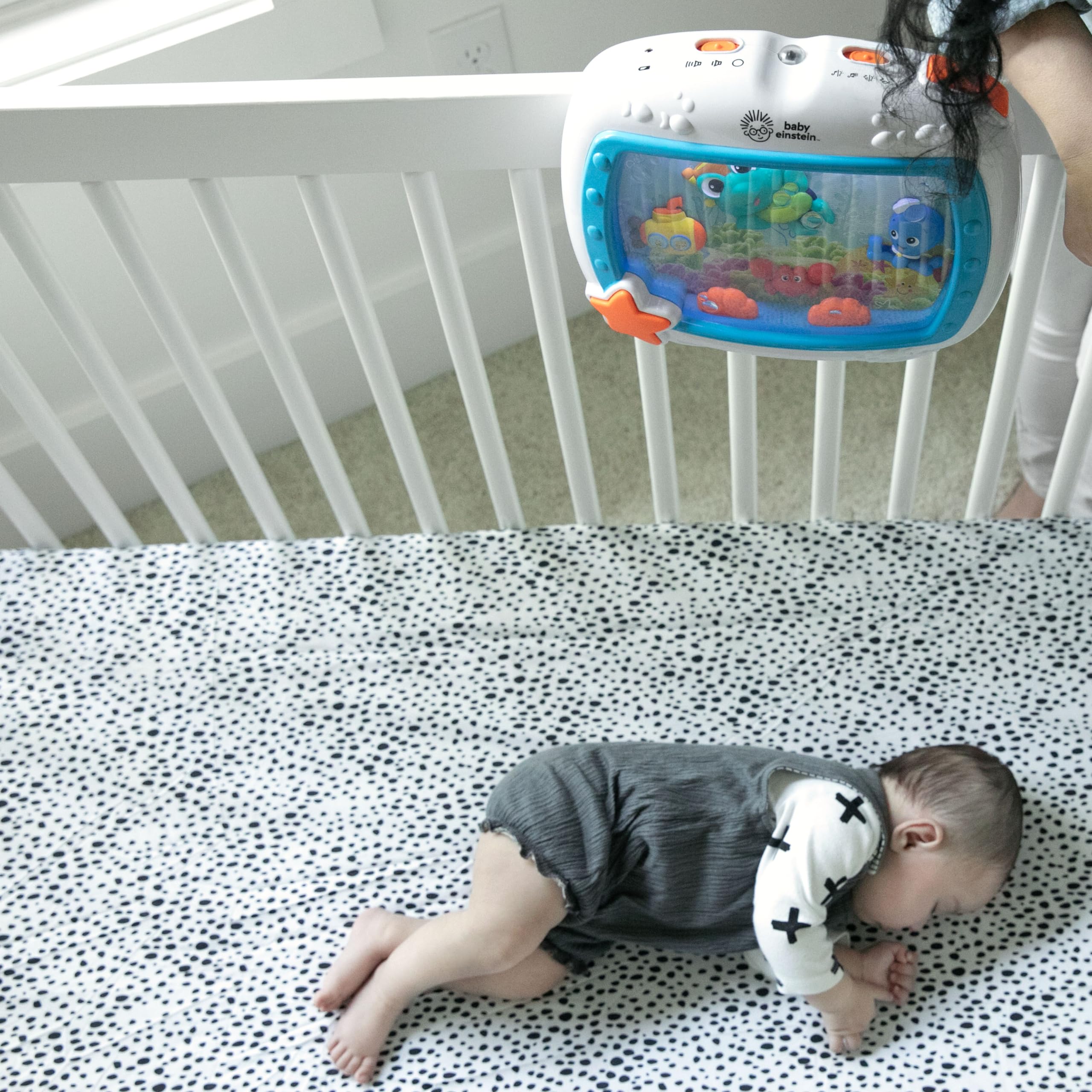 Sea Dreams Soother Musical Crib Toy and Sound Machine, Newborn and up