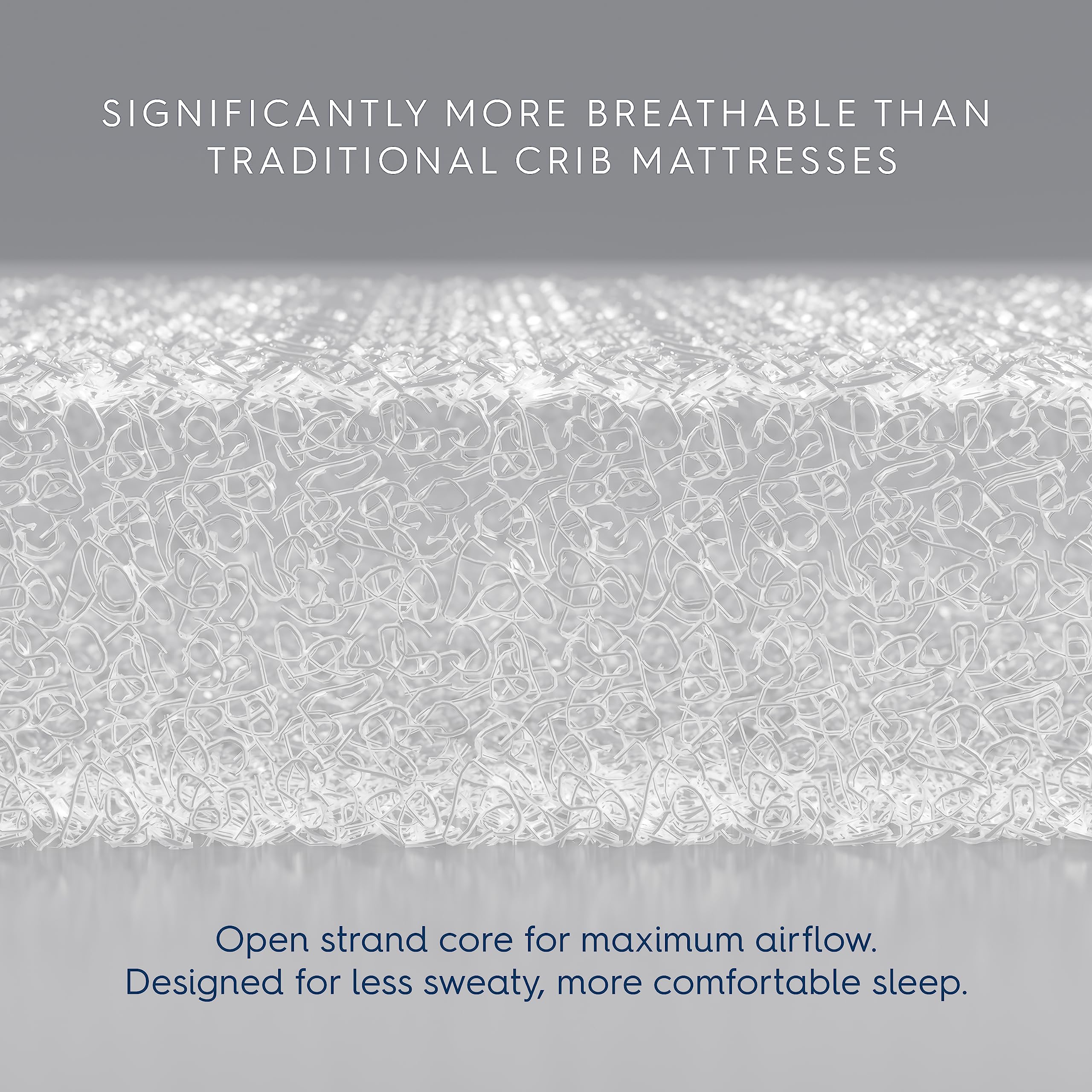 Breathable Dual-Sided Crib & Toddler Mattress