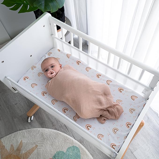 Muslin Swaddle Blankets in Cream, Blush, Bold Blush, Mauve, 4 Pack