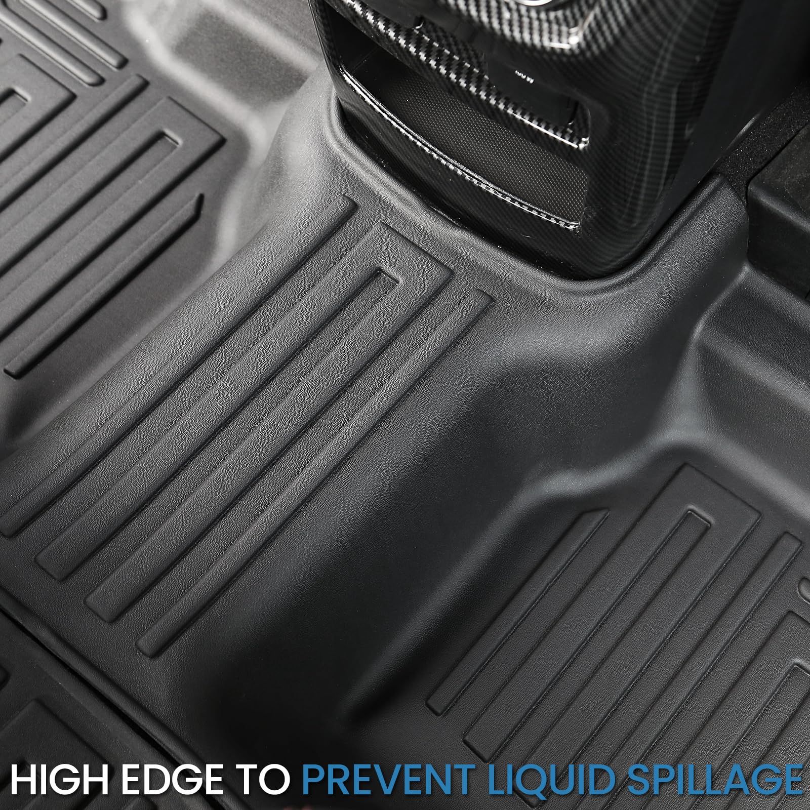 Ford Explorer Floor Mats with Cargo Liner and Backrest Mat