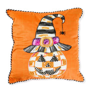 Throw Pillow, Decorative Cotton Pillow for Halloween, 20" W x 20"