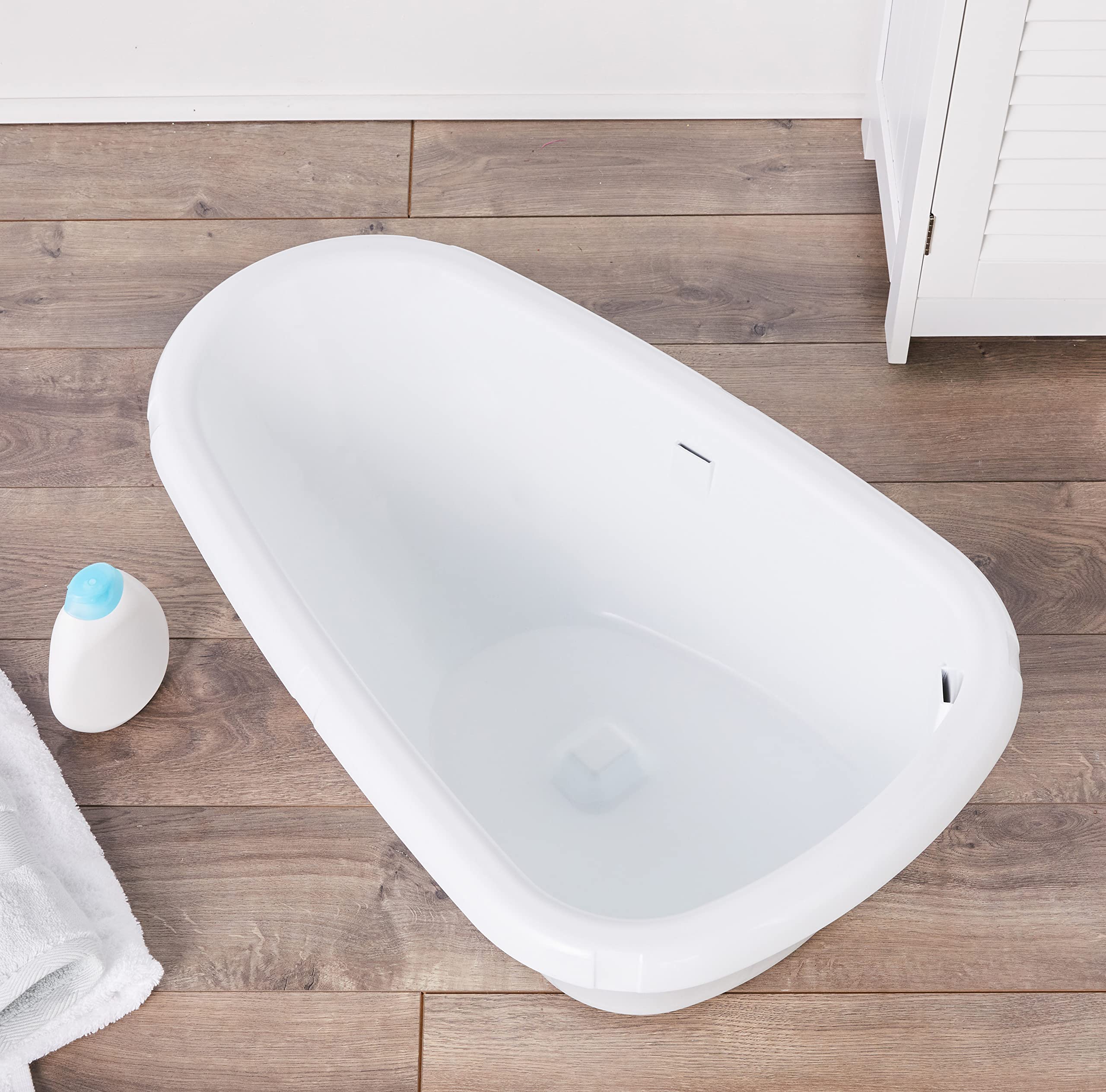 3-in-1 Adjustable Infant Bath Tub with Mesh Sling