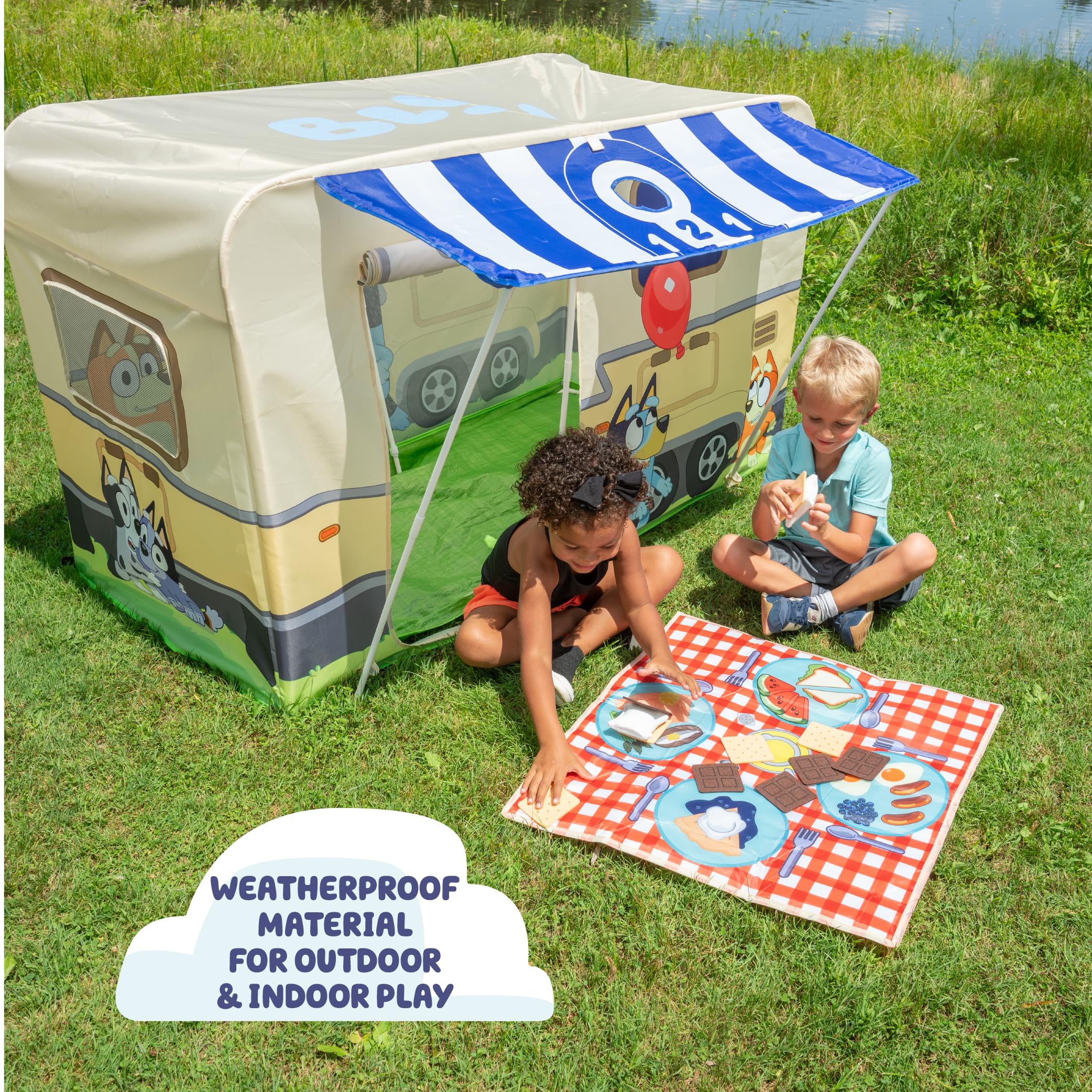 Camping Activity Fort Indoor Outdoor Play Tent
