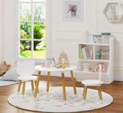 Kids Wood Table and Chair Set