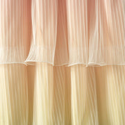 Rainbow Ombre Nerina Window Curtain Panel Pair, 36" W x 84" L, Rainbow