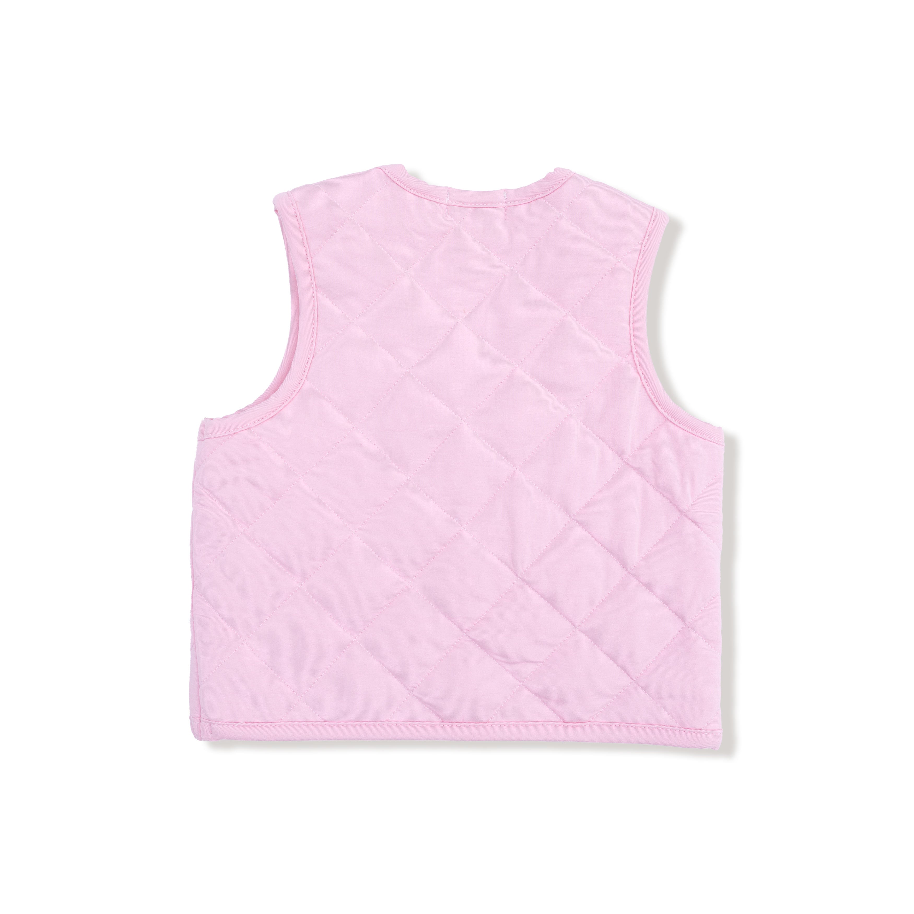 Romance Rose - Quilted Vest with Heart Pocket