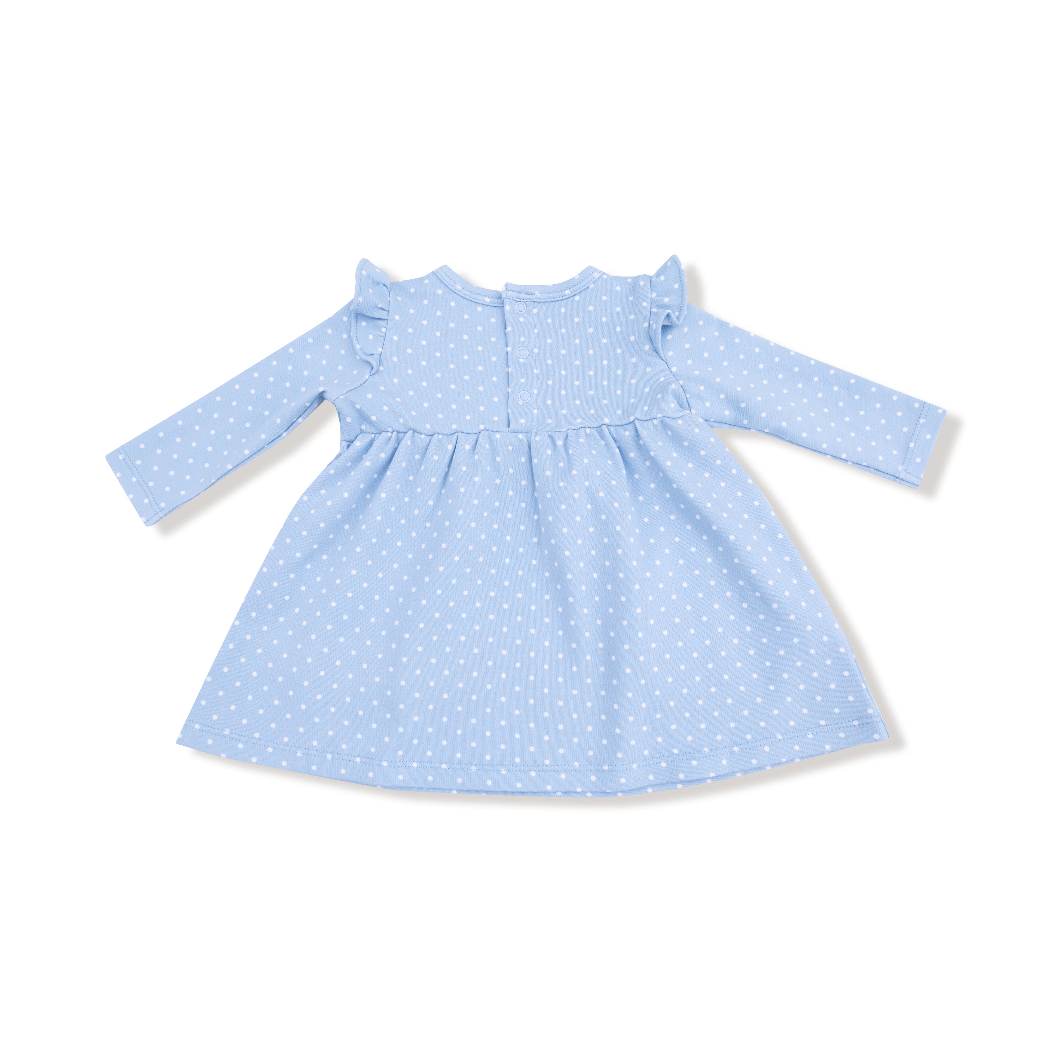 Fall Fruit Floral - Duck Family Long Sleeve Dress with Bloomer