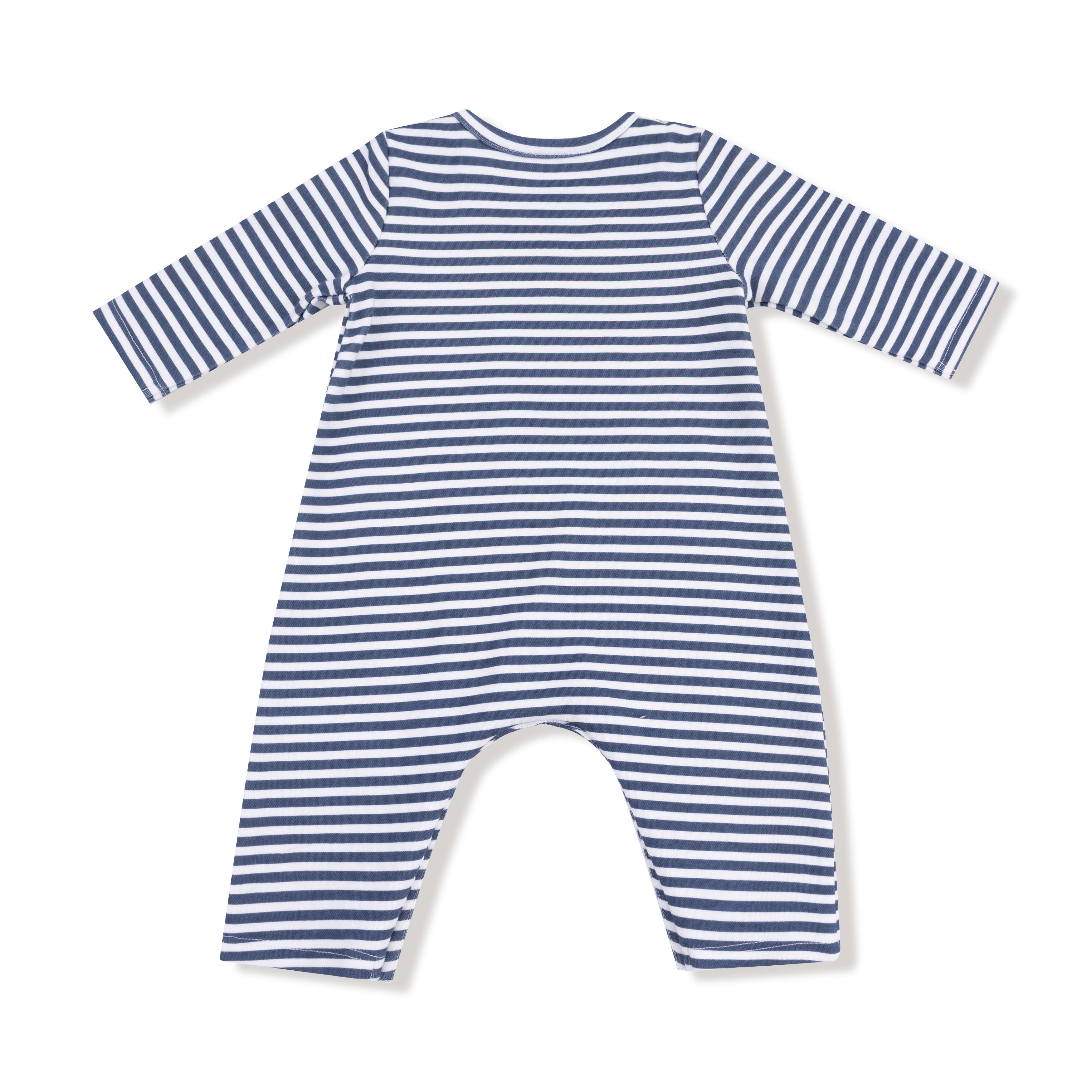 Lil Bro - Long Sleeve Snap Shoulder Romper