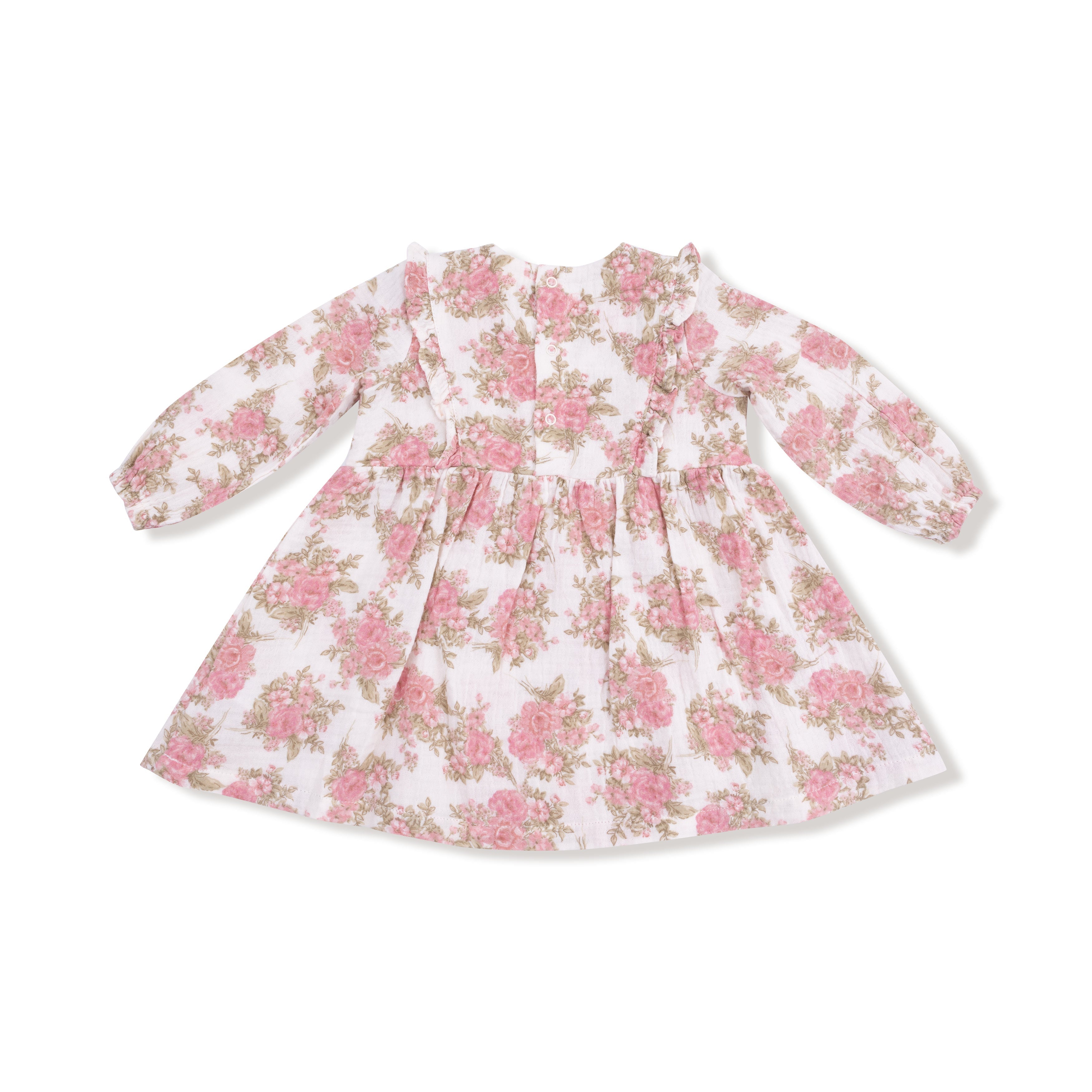 Heirloom Bouquets - Ruffle Long Sleeve Dress and Ribbed Legging