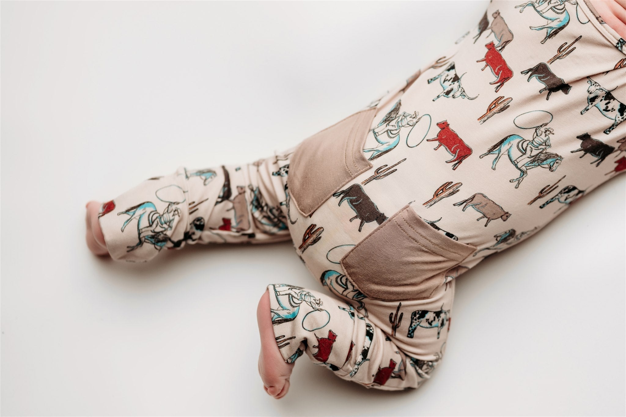 Bronco | Convertible Two-Way Zip Footie