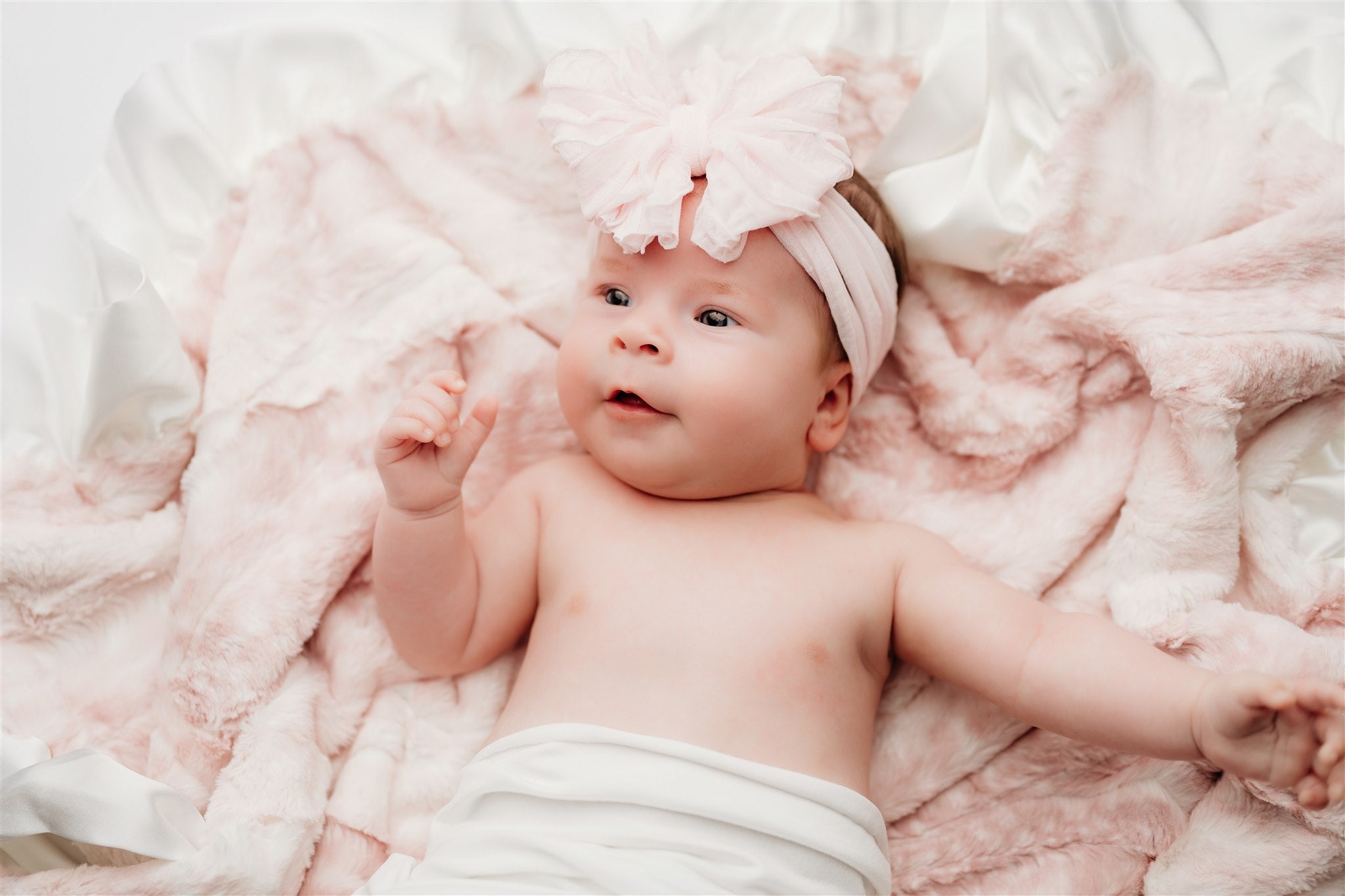 Sweet Pink Fawn | Luxe Cuddle Blanket