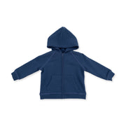 Solid Insignia Blue - Zip Hoodie