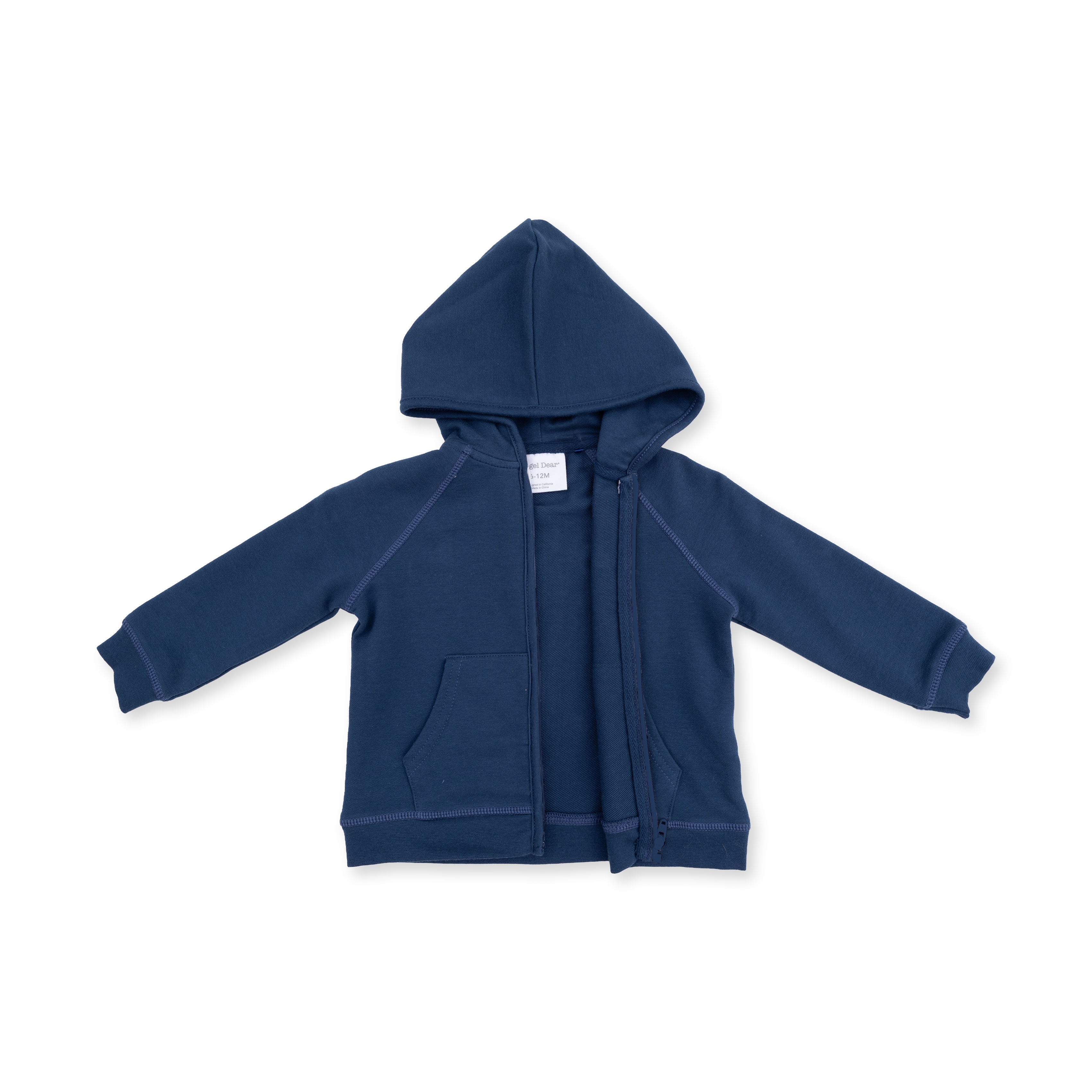 Solid Insignia Blue - Zip Hoodie