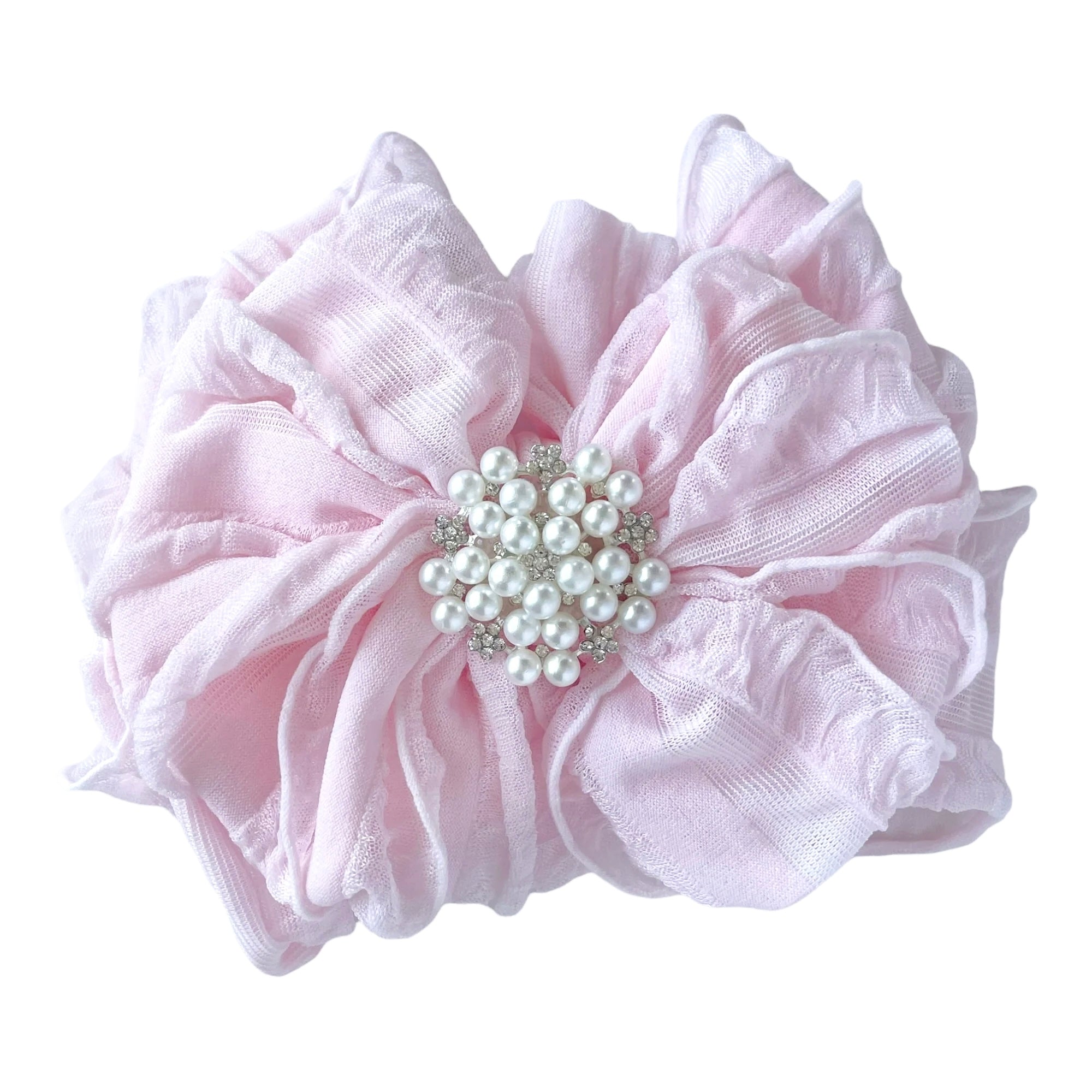 Pearl Ruffled Headband