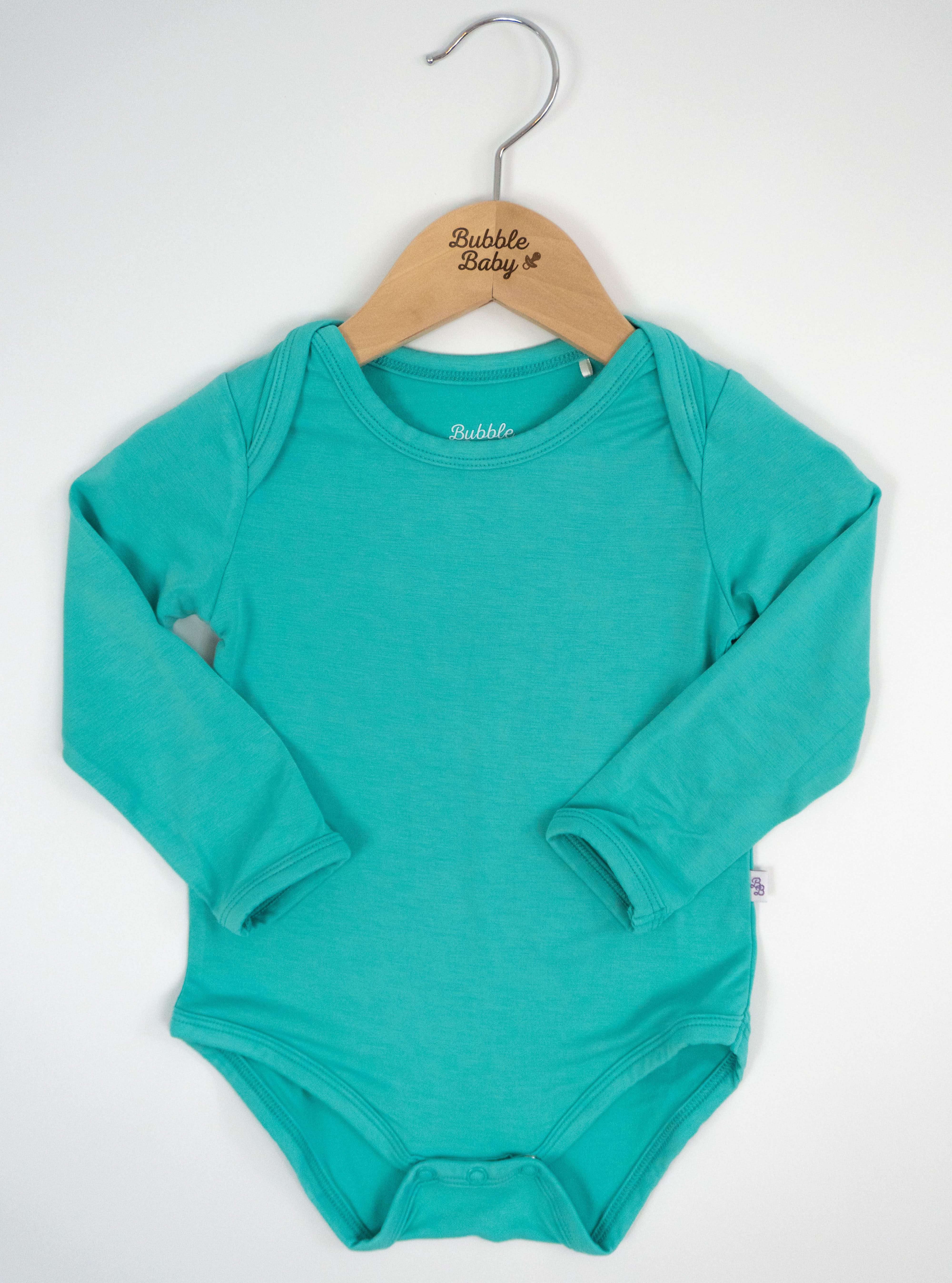 Turquoise | Long Sleeve Bodysuit