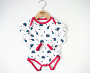 Peacock | Long Sleeve Bodysuit