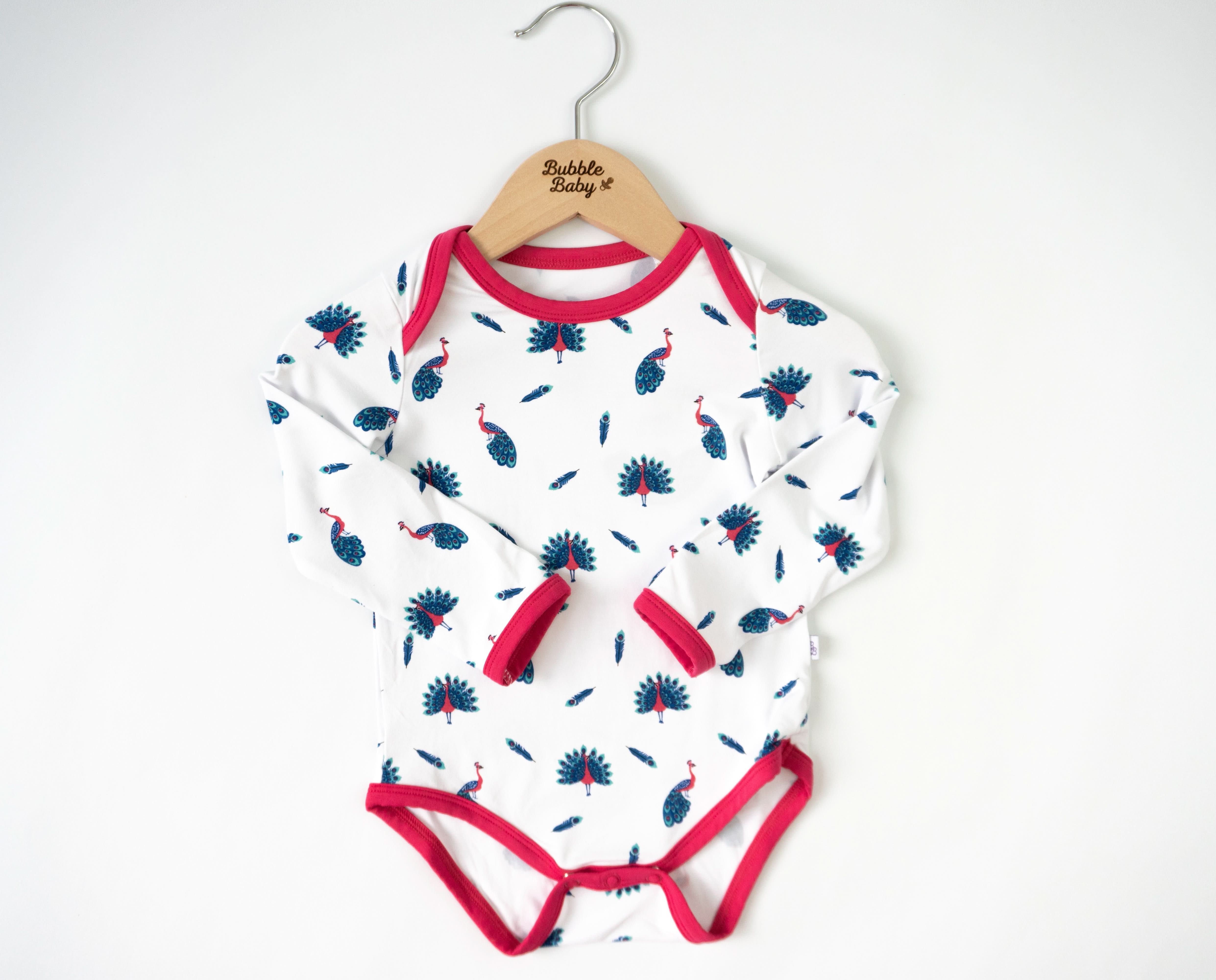 Peacock | Long Sleeve Bodysuit