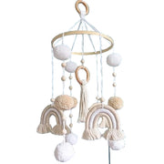 Daisy Mobile for Crib, Baby Crib Mobile for Girls, Boho Daisy Crib Mobile