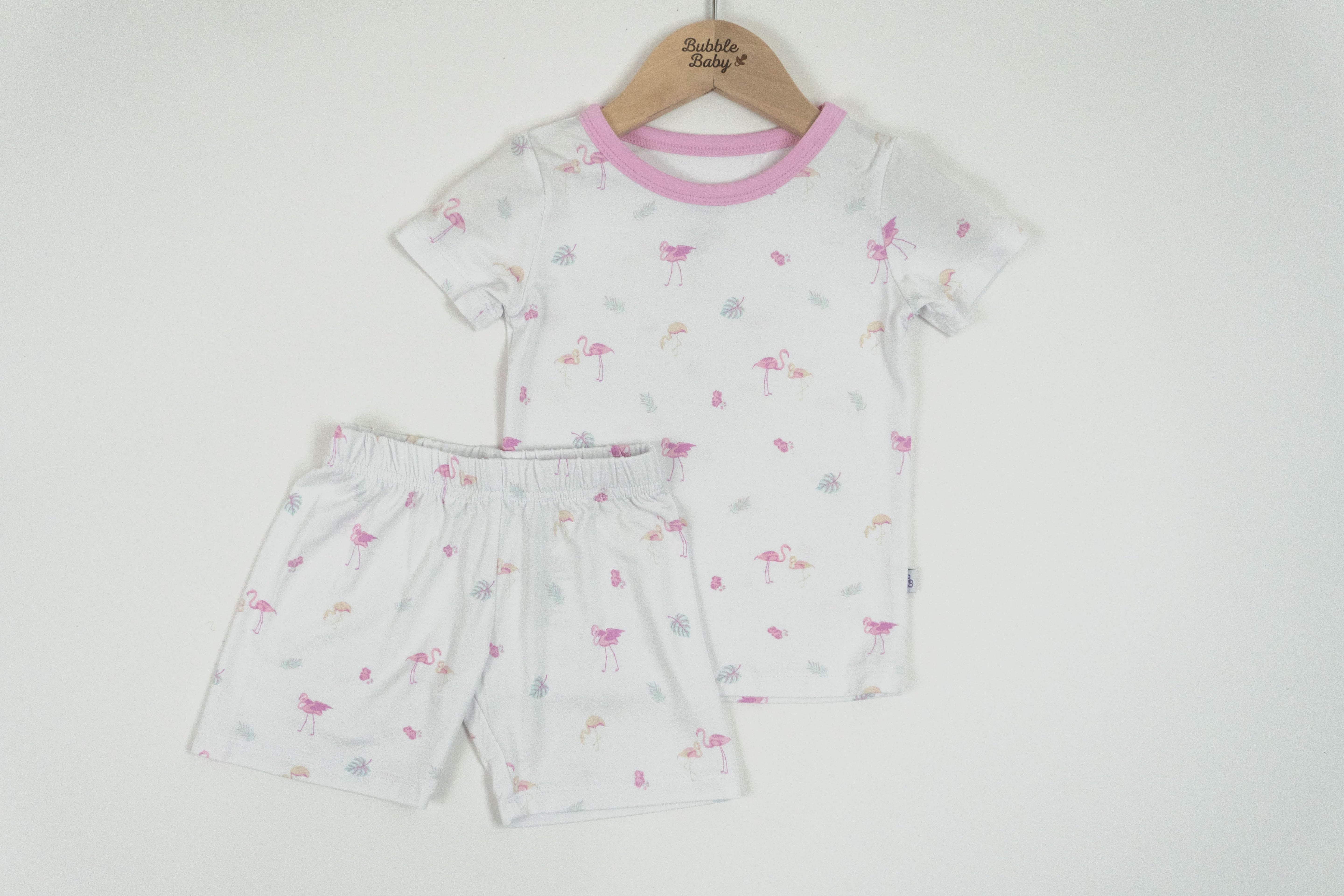 Flamingo | Short Sleeve Pajamas