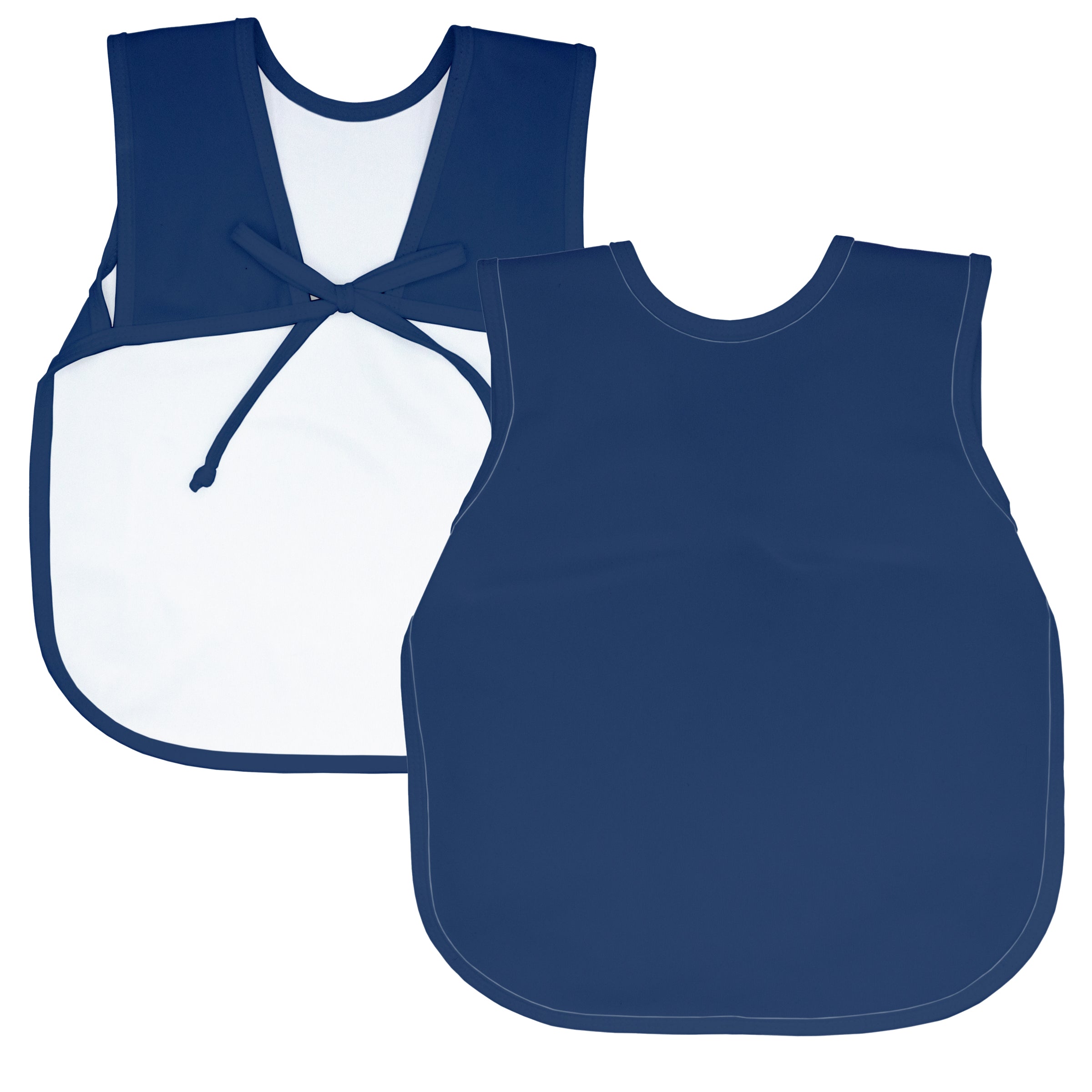 Solid Navy Minimalist Bapron