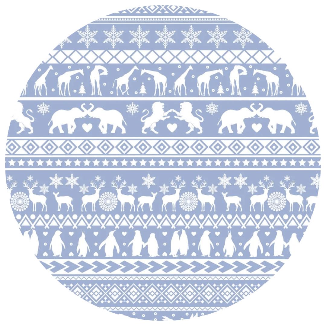Arctic Fair Isle | Zip Convertible