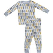 Dusty Blue Peep Bamboo Cozy Set