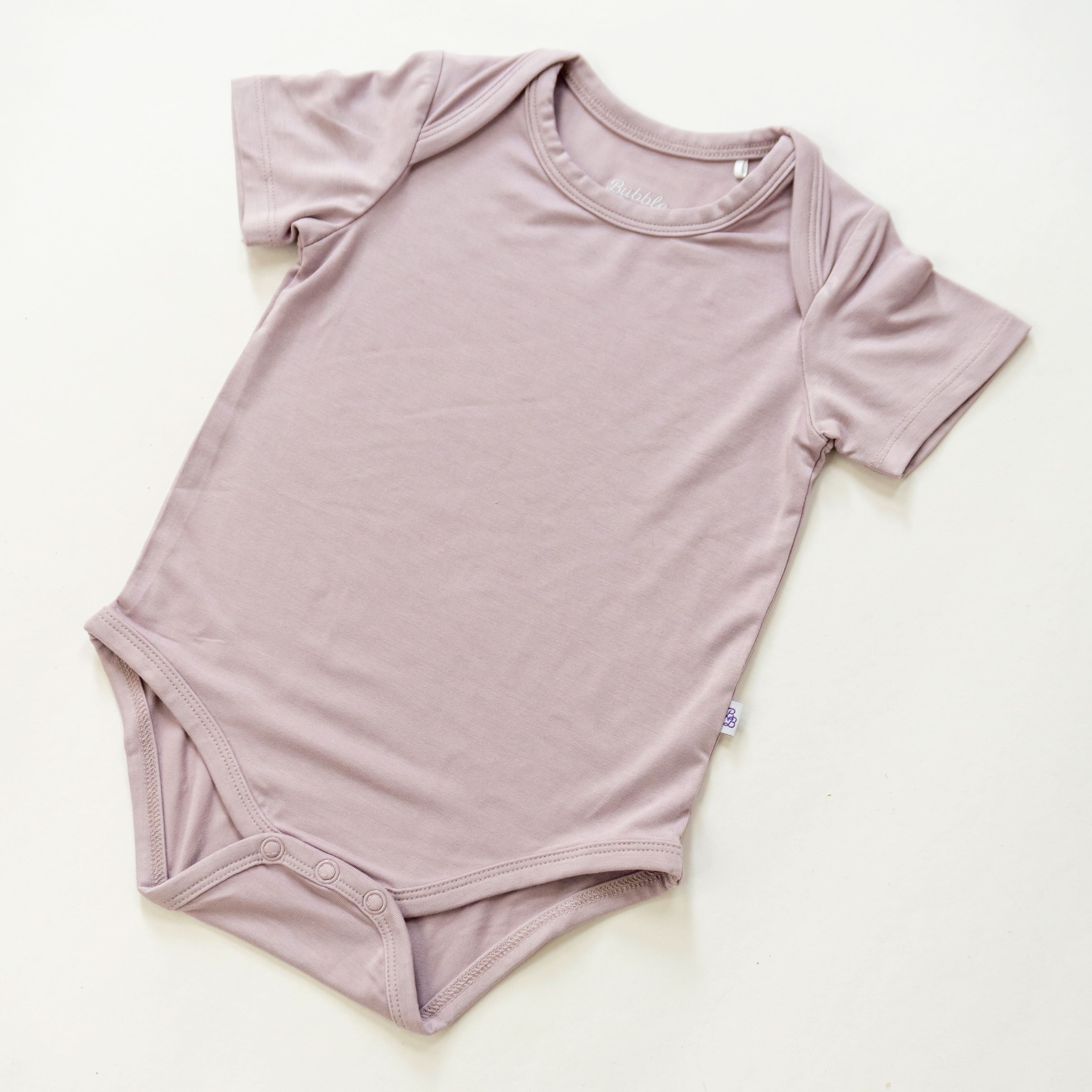 Mauve | Short Sleeve Bodysuit