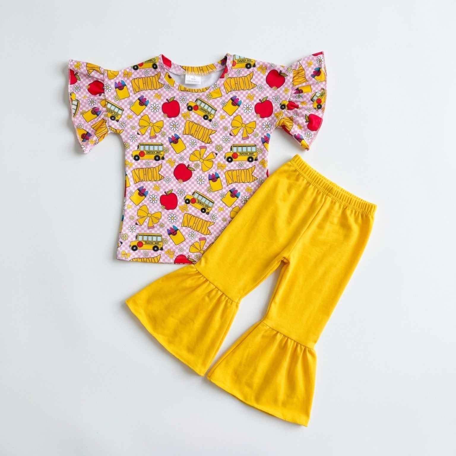 School bus bell set