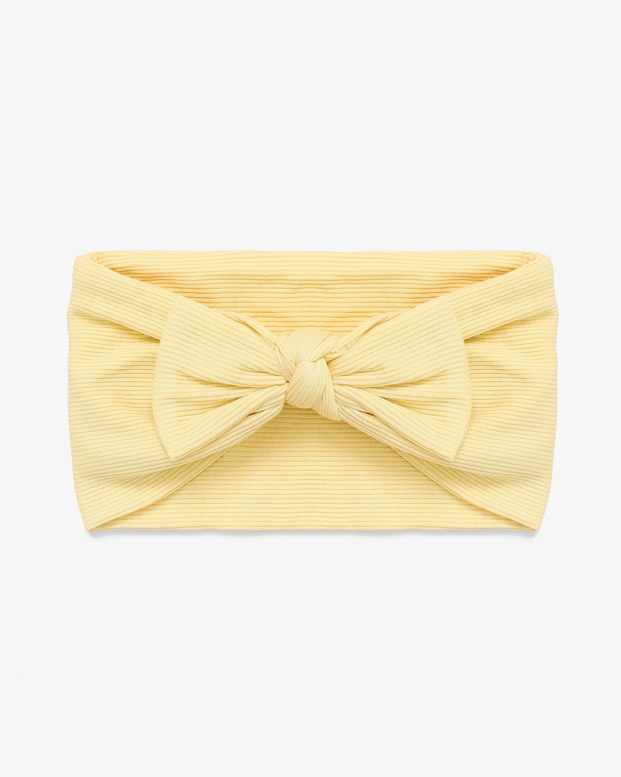 Lemon Ribbed Headband