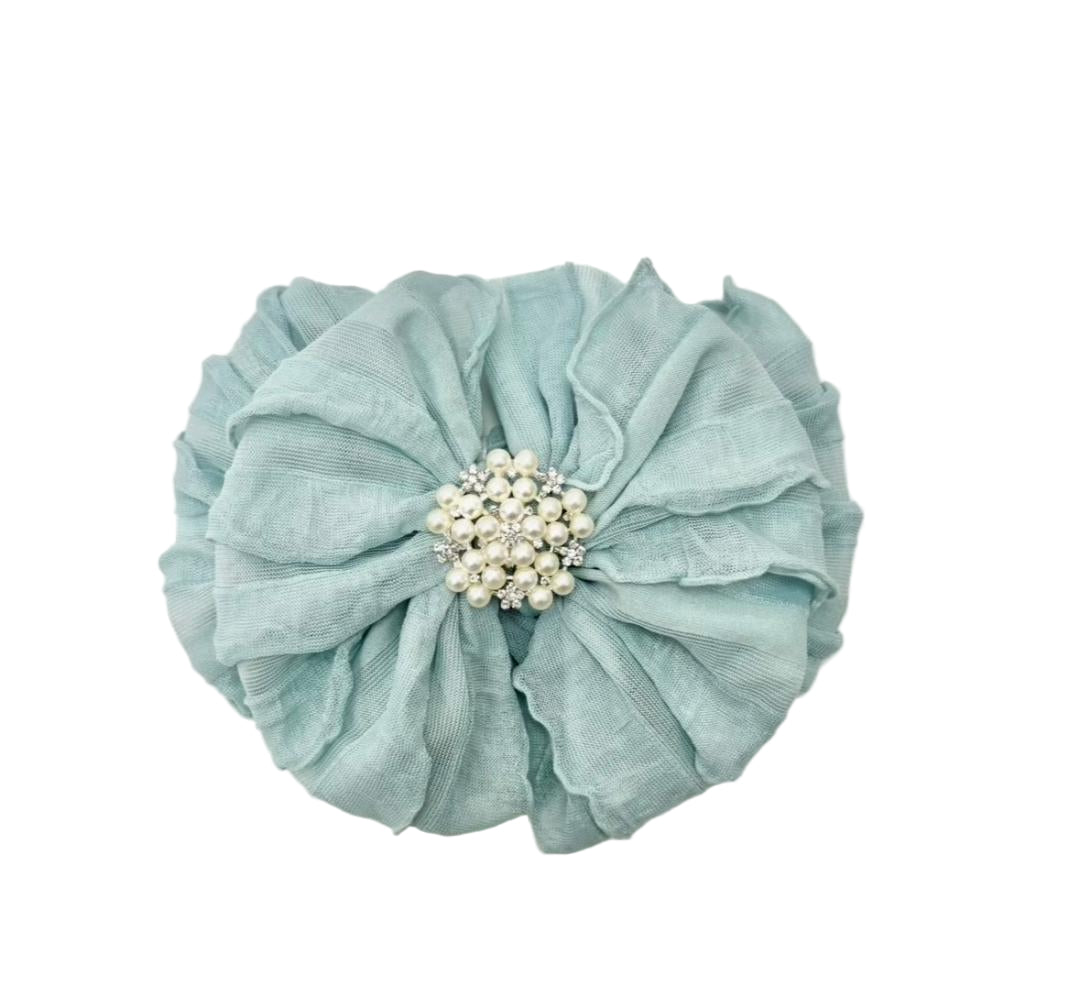 Pearl Ruffled Headband