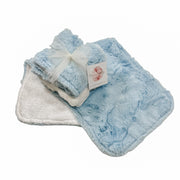 Classic Baby Blue | Burp Cloth Set