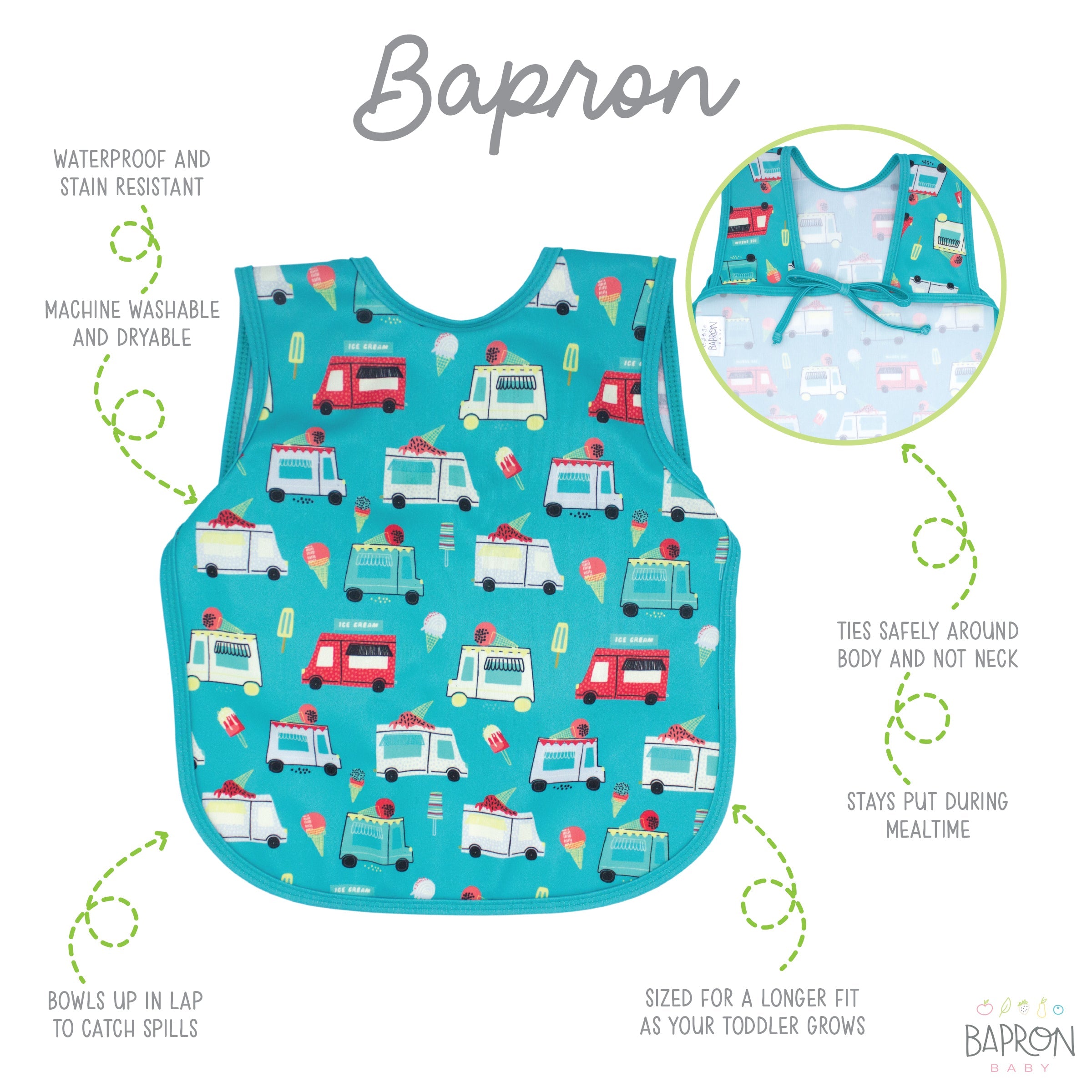 Ice Cream Truck Bapron