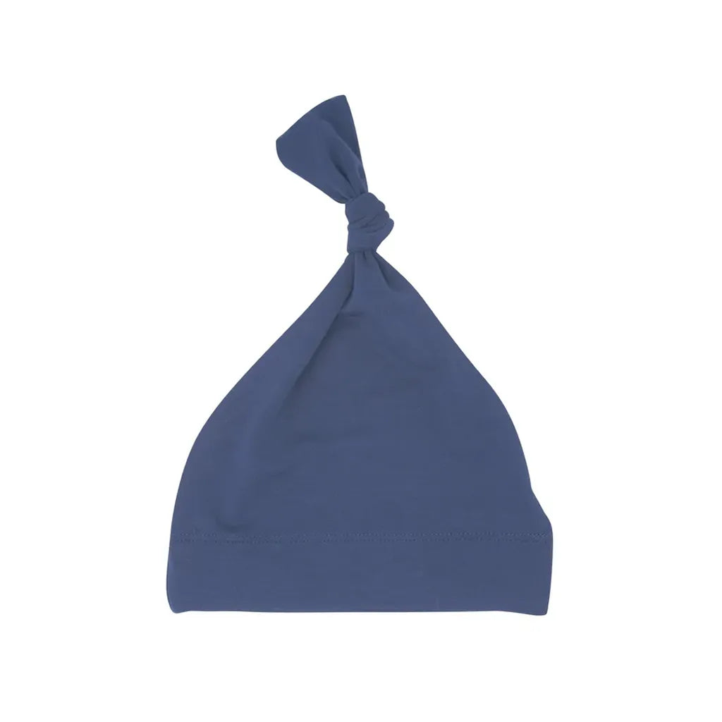Blue Titan Knot Hat