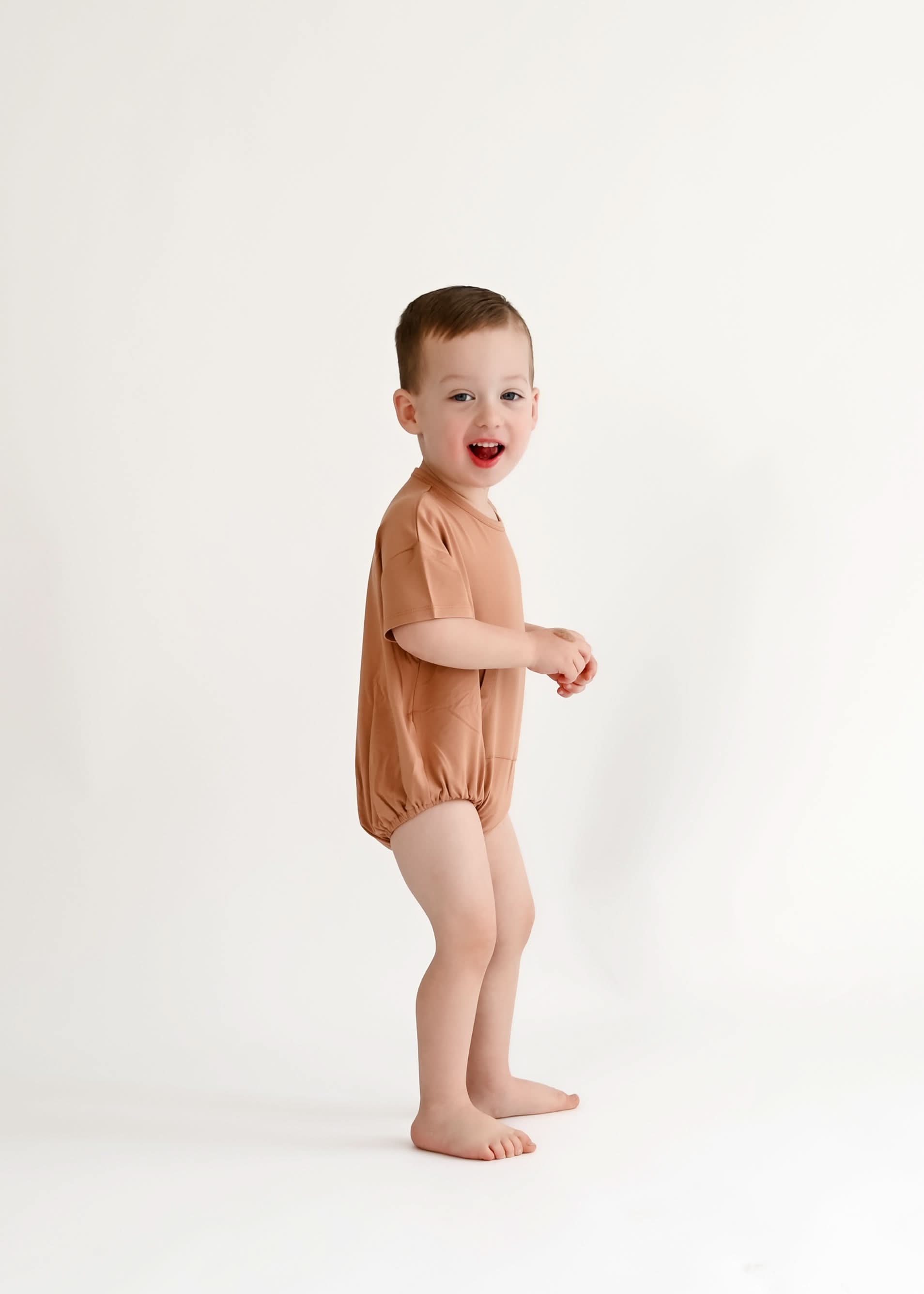 Beech | Short Sleeve Bubble Romper