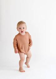 Beech | Long Sleeve Bubble Romper