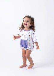 Mermaid | Short Sleeve Bubble Romper
