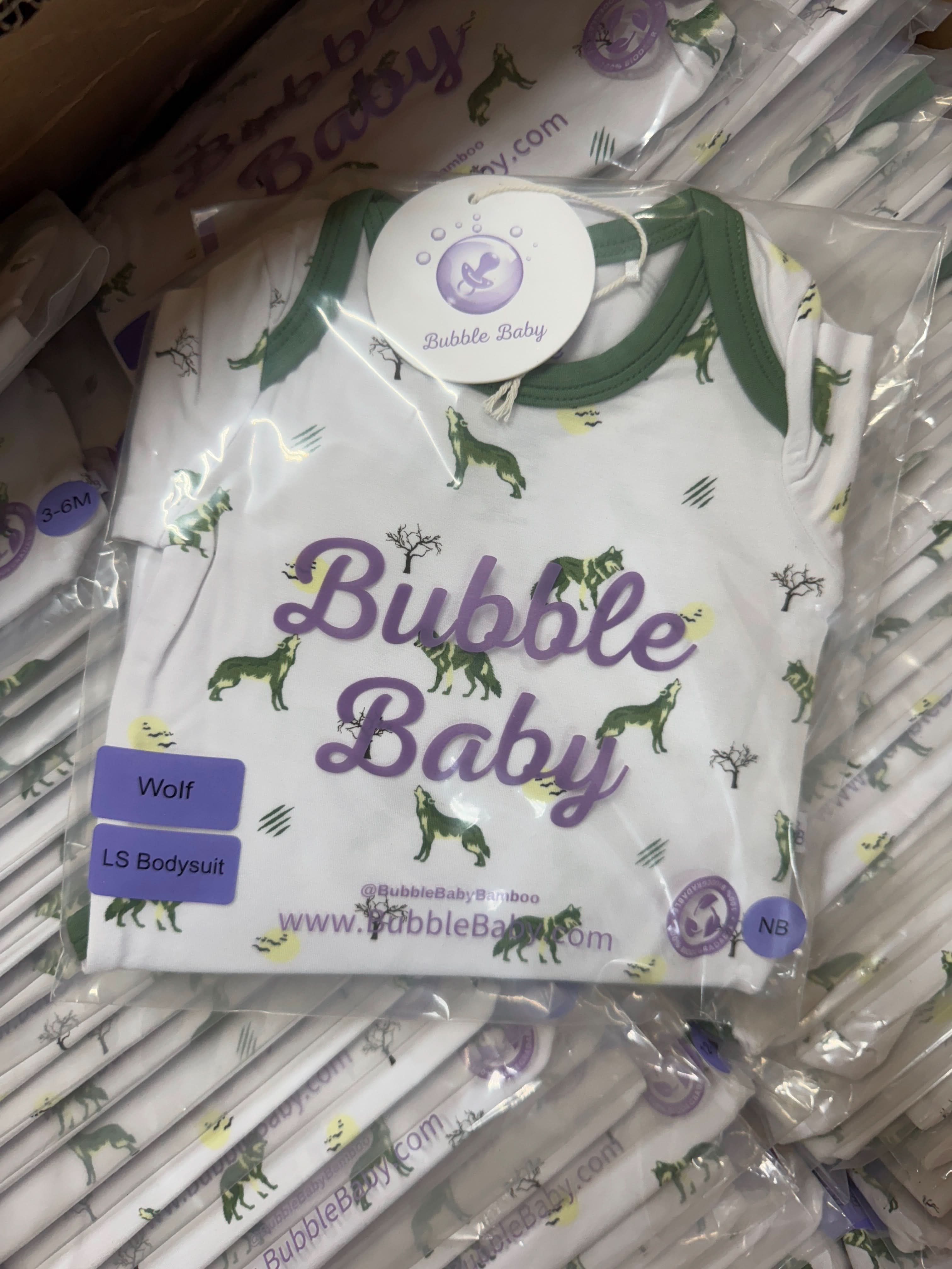 Wolf | Long Sleeve Bodysuit